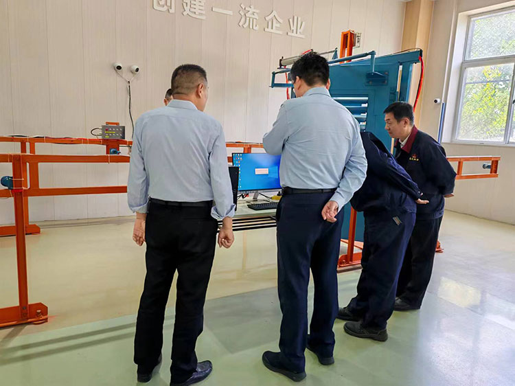 熱烈歡迎山東能源集團物資有限公司領導蒞臨山東礦安機電